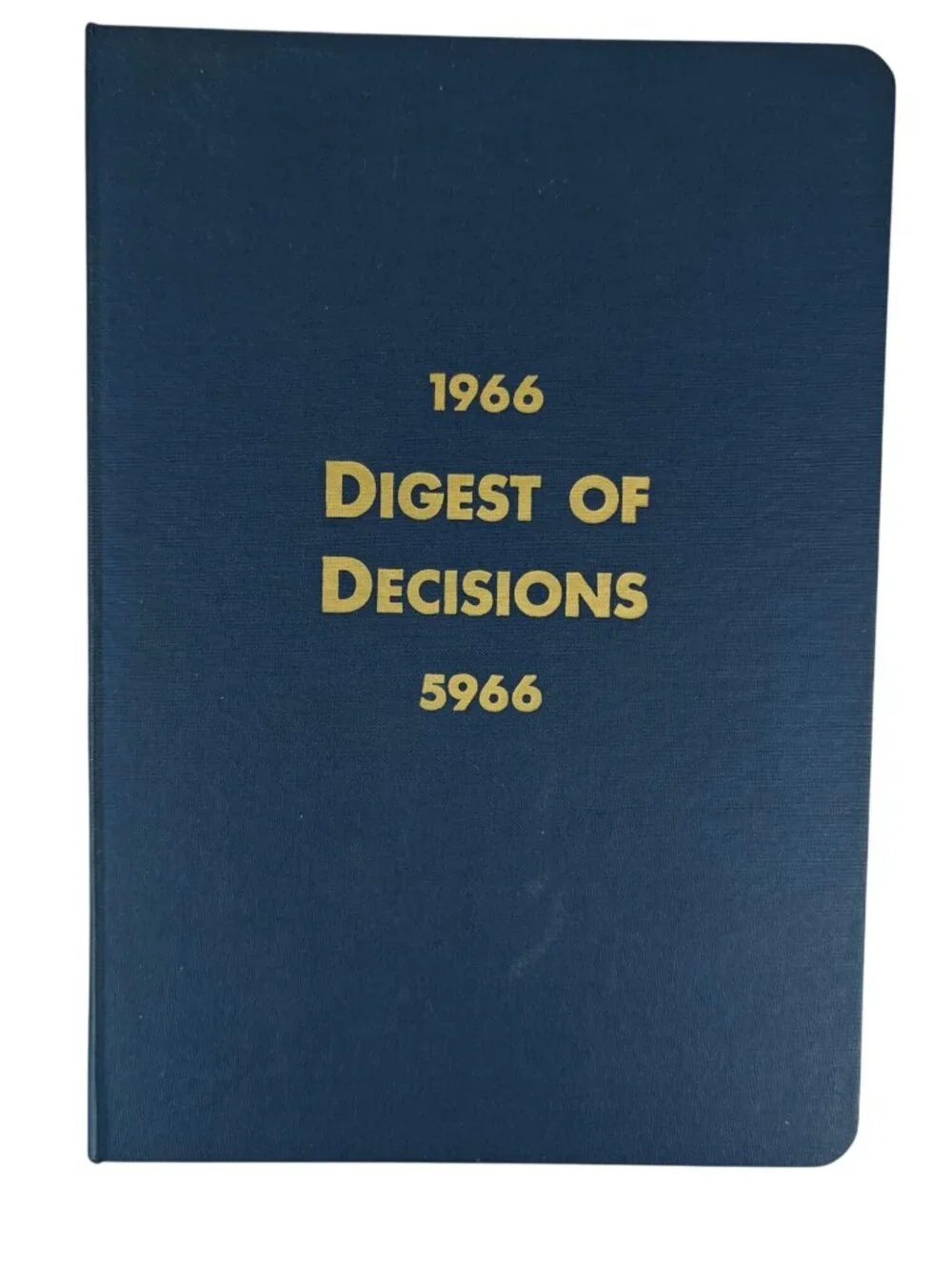 Digest Of Decisions Pennsylvania Grand Lodge HC Binder 1966 Freemasonry Manual